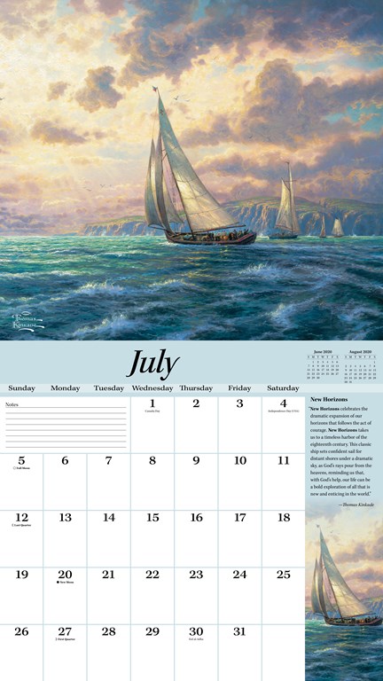 Thomas Kinkade Special Collector S Edition Deluxe Wall Calendar