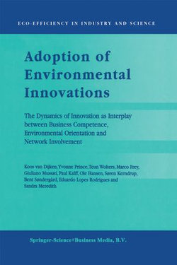 Adoption of Environmental Innovations