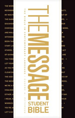 The Message Student Bible