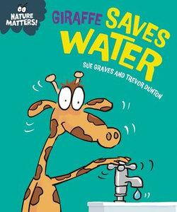 Giraffe Saves Water