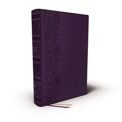 NKJV Single-Column Wide-Margin Reference Bible Red Letter Edition [Purple]