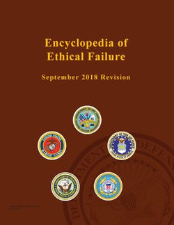 Encyclopedia of Ethical Failure September 2018 Revision