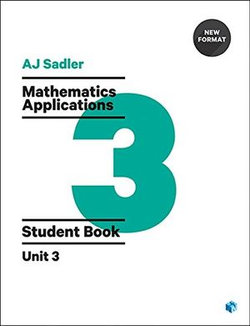 Sadler Maths Applications - Unit 3