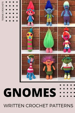 Trolls - Written Crochet Patterns