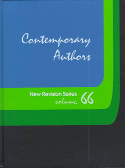 Contemporary Authors New Revision Series: Vol 65