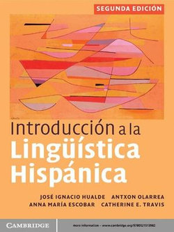 Introducción a la lingüística hispánica