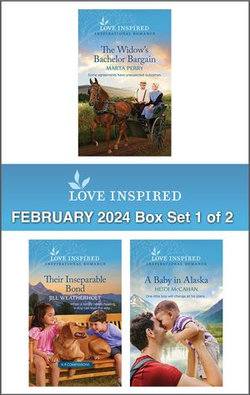 Love Inspired February 2024 Box Set - 1 of 2/The Widow's Bachelor Bargain/Their Inseparable Bond/A Baby In Alaska