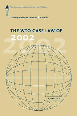 The WTO Case Law of 2002