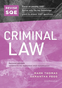 Revise SQE Criminal Law