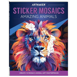 Art Maker Sticker Mosaics Amazing Animals