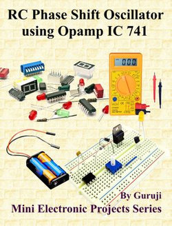 RC Phase Shift Oscillator using Opamp IC 741