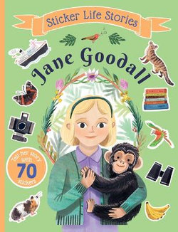 Sticker Life Stories Jane Goodall