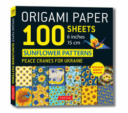 Origami Paper 100 Sheets Sunflower Patterns 6" (15 cm)