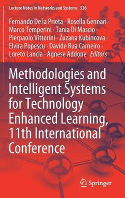 Methodologies and Intelligent Systems for Technology Enhanced Learning, 11th International Conference