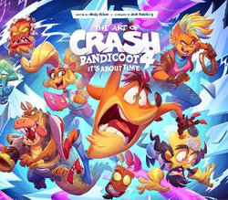 The Art of Crash Bandicoot 4