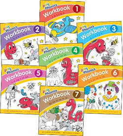 Jolly Phonics Workbooks 1-7