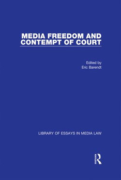 Media Freedom and Contempt of Court