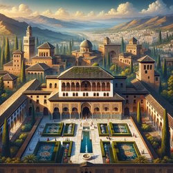 Regal Prowess: Revealing the Timeless Alhambra - Spain's Captivating Heritage.