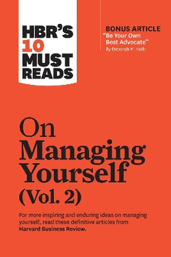 HBR's 10 Must Reads on Managing Yourself