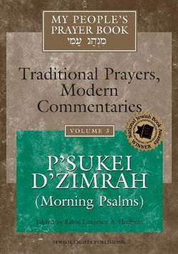 My People's Prayer Book Vol 3