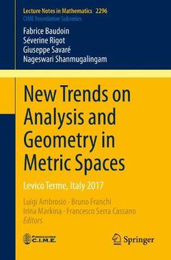 New Trends on Analysis and Geometry in Metric Spaces