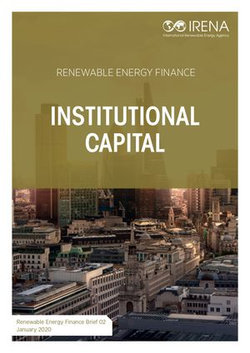 Renewable energy finance: Institutional capital