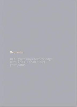 NKJV Bible Journal - Proverbs, Comfort Print