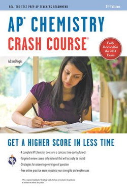 AP Chemistry Crash Course Book + Online