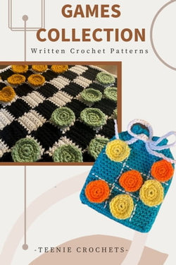 Checkers and Tic-Tac-Toe - Written Crochet Patterns