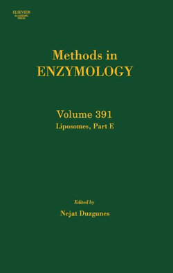 Liposomes, Part E: Volume 391