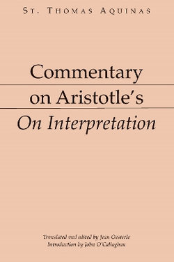 Commentary on Aristotle's On Interpretation