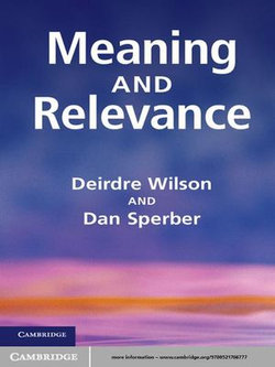 Meaning and Relevance