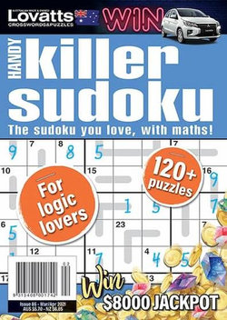 Killer Sudoku - Lovatts Crossword Puzzles Games & Trivia