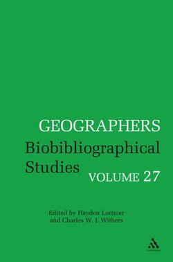 Geographers Volume 27