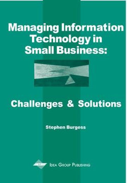 Managing Information Technology In Small Business