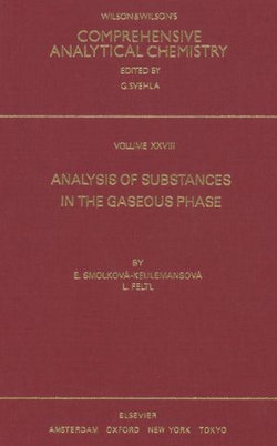 Analysis of Substances in the Gaseous Phase