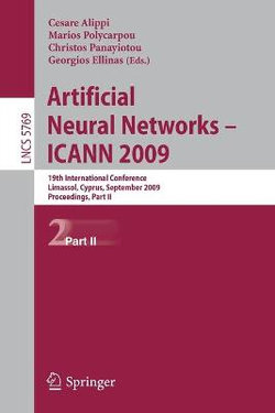 Artificial Neural Networks - ICANN 2009