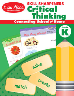 Skill Sharpeners: Critical Thinking, Kindergarten Workbook