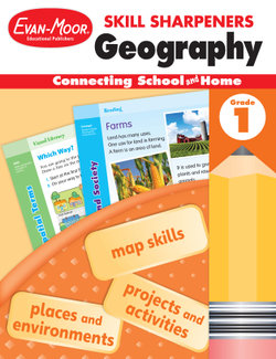 Skill Sharpeners: Geography, Grade 1 Workbook