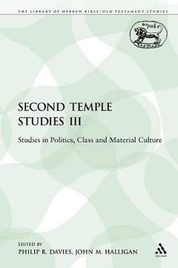 Second Temple Studies III