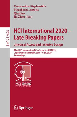 HCI International 2020 – Late Breaking Papers: Universal Access and Inclusive Design