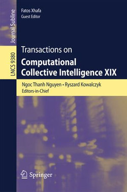 Transactions on Computational Collective Intelligence XIX