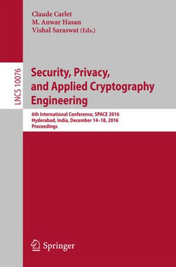 Security, Privacy, and Applied Cryptography Engineering