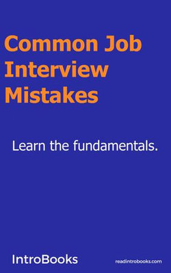 Common Job Interview Mistakes