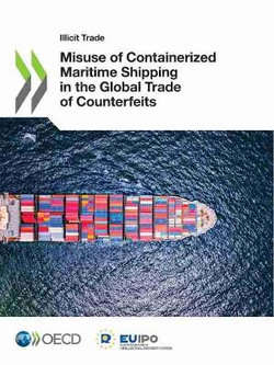 Illicit Trade Misuse of Containerized Maritime Shipping in the Global Trade of Counterfeits