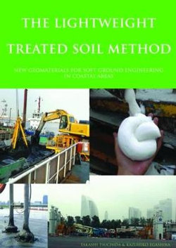 The Lightweight Treated Soil Method