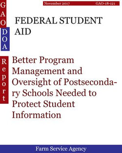 FEDERAL STUDENT AID