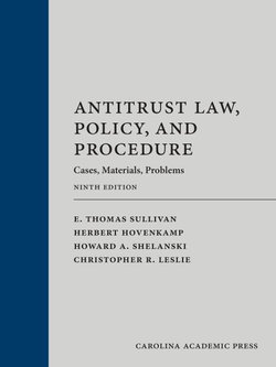 Antitrust Law, Policy and Procedure