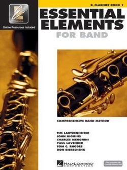 Essential Elements for Band - Bb Clarinet Book 1 with EEi (Book/Media Online)