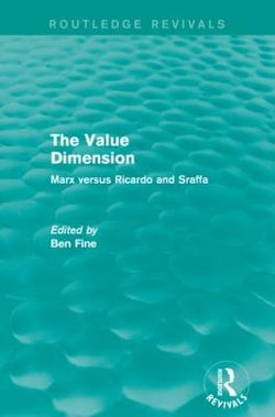 The Value Dimension (Routledge Revivals)